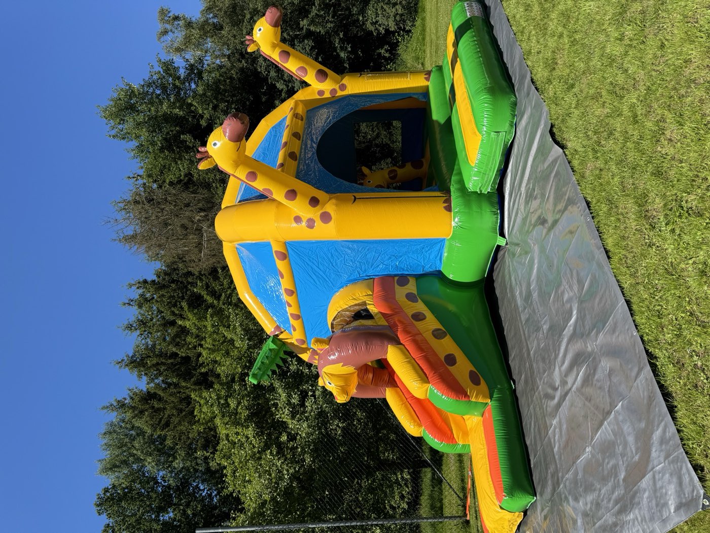 Hüpfburg Multifun Giraffe – Foto 1
