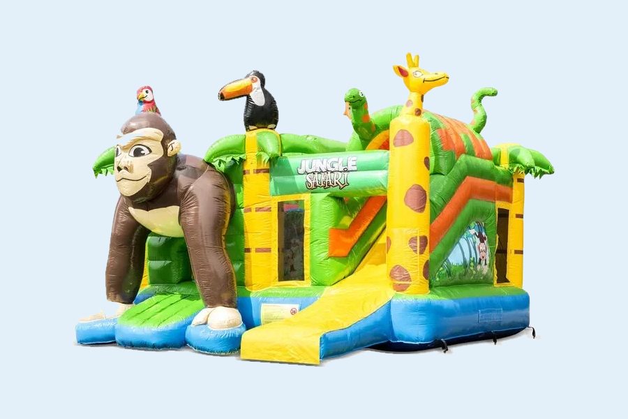 Hüpfburg Safari